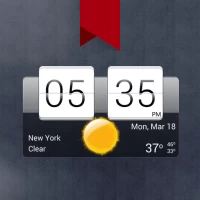 Sense flip clock & weather Pro