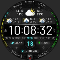 Weather watch face W4