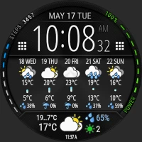 Weather watch face W1