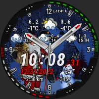 Christmas Weather Watch Face