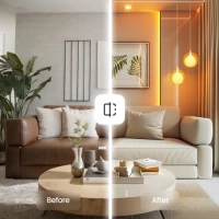 AI Interior Design Home Style