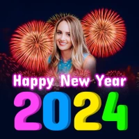 New Year Photo Frame 2024