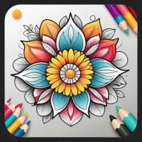 ColorWordz - AI Coloring Pages