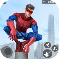 Flying Spider Hero City Rescue