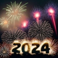 wallpapers Happy New Year 2024