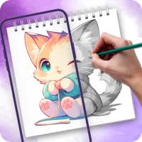 AR Draw Sketching: Trace Paint