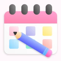 Pencil calendar: Day planner