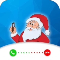 Video call from santa claus