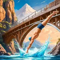 Cliff Diving Simulator