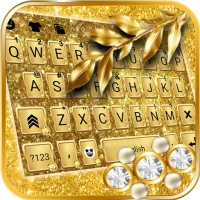 Gold Keyboard Theme