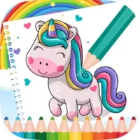 Unicorn World &#8211; Coloring Book