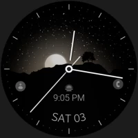 Minimal Black v25 watch face