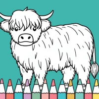 Cow Coloring Book