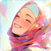 Anime hijab girl wallpapers HD