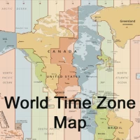 World Time Zone Map