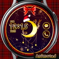 Christmas Moon Card_Watchface