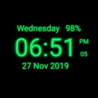 Digital Clock Live Wallpaper