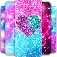 Glitter galaxy live wallpaper