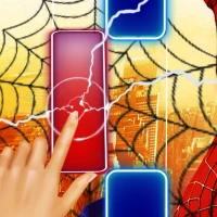 Spider Hero Man :Piano tiles