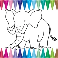 Elephant Coloring Book