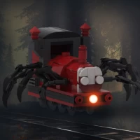 Spider Train Monsters Survival