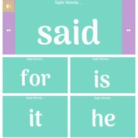 Sight words  Phonics Level 1