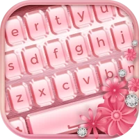 Rose Gold Keyboard Theme