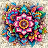 Mandala Coloring Book Adults