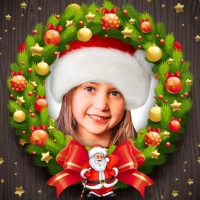 Christmas Photo Frames : Santa