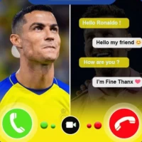 Ronaldo Fake Chat & Video Call