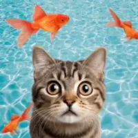 Cat Games For Cats: Fishing