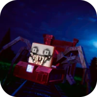 Scary Train Spider Horror Game