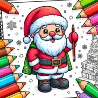 Christmas Coloring Game