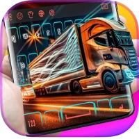 LED Neon Truck keyboard