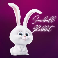 Snowball Rabbit Stickers