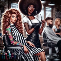 Barber Shop Girls Hair Salon