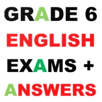 Grade 6 English Exams+ Answers