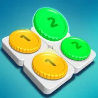 Coin Puzzle - Swipe and Merge