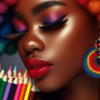 Black Beauty Coloring book