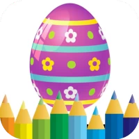 Easter Eggs - Coloring