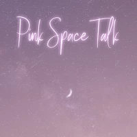 pink space moon theme