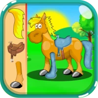 Animals puzzles for kids