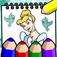 Cinderella Coloring Book