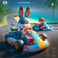 Turbo Kart Race: Kids Games