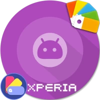 XPERIA ON™ | O Purple Theme