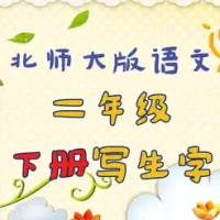 &#23567;&#23398;&#29983;&#32451;&#20889;&#23383;-&#21271;&#24072;&#22823;&#20108;&#24180;&#32423;&#35821;&#25991;&#20889;&#29983;&#23383;&#19979;&#20876;