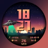 [69D] ARCADE UFO watch face