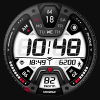 MD252 Digital watch face