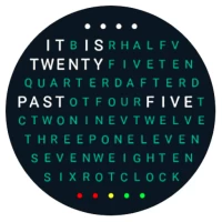 Word Clock Watch Face