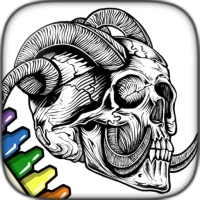 Skull Coloring Pages